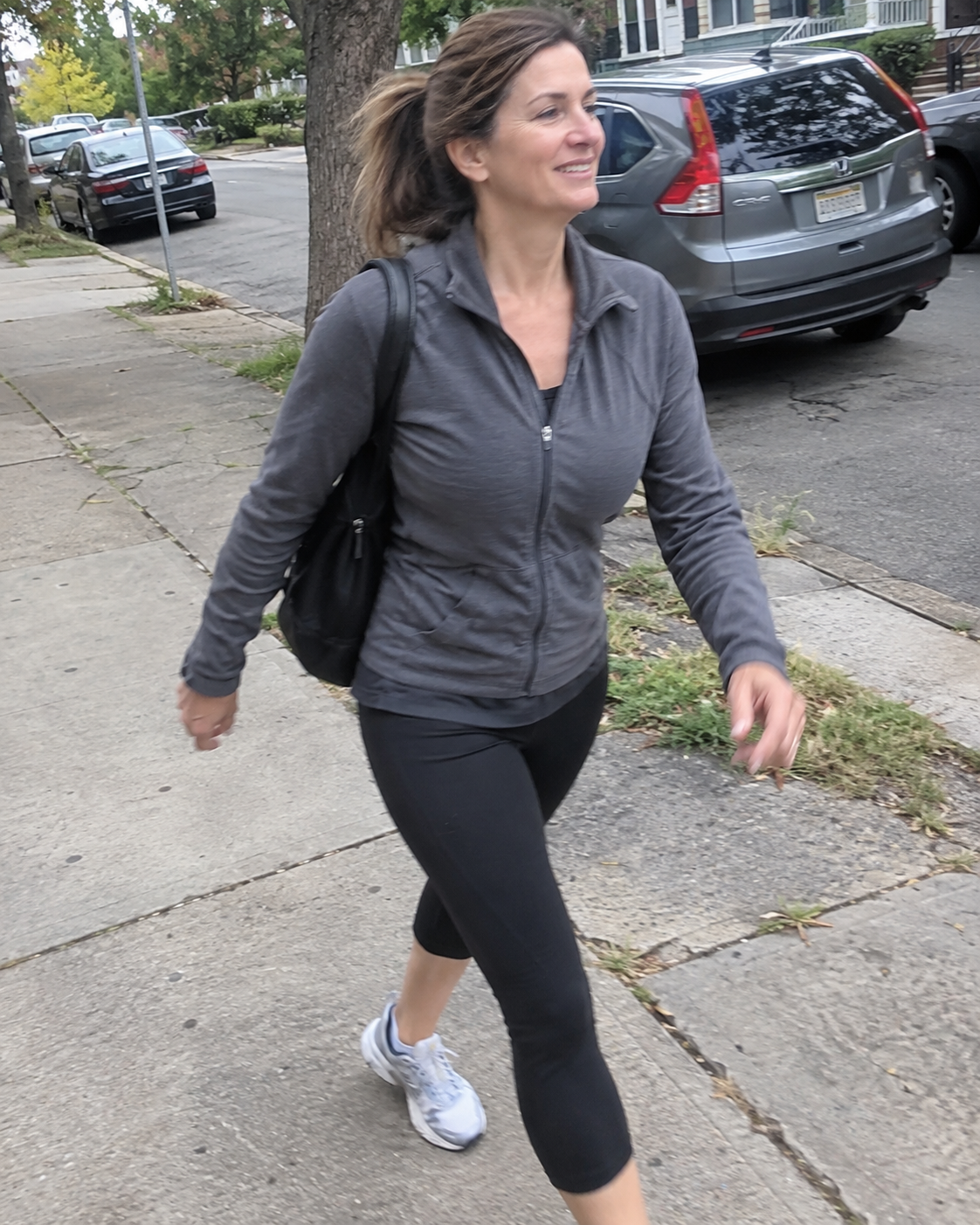 Woman energized